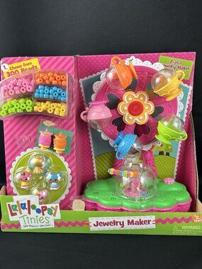Lalaloopsy Tinies Jewelry Maker Goldie Luxe Crumb Fluff N Stuff Cat *New Sealed*
